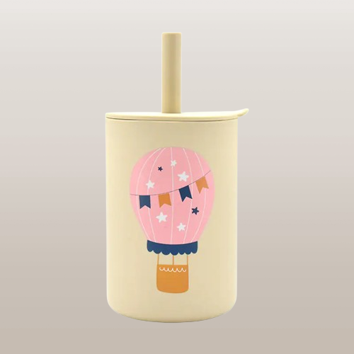 Kiddla™ Silikon Trinklernbecher
